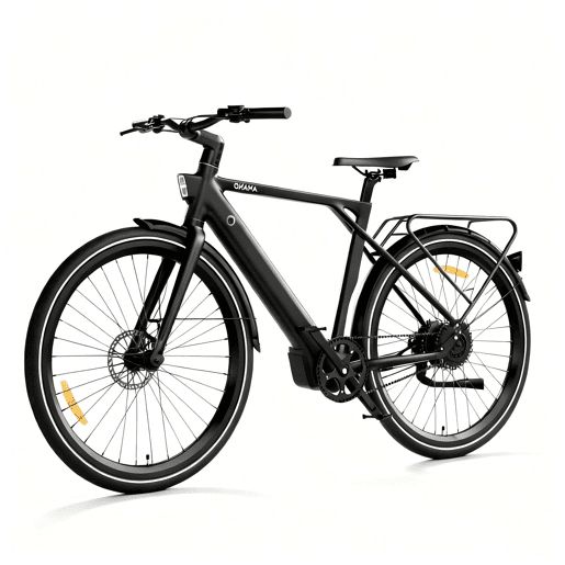 Pixar AMANO S900 250W 36V 10Ah 28 Bicicleta Elétrica Preta