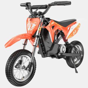 Moto elétrica infantil HillMiles MileRocket 1 250W 36V4Ah 60Nm laranja