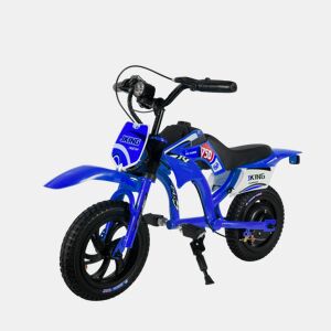 Motos elétricas infantis JKING C6 - Motor 200W Bateria 25.2V2.6AH 12 Travões de disco duplos - Azul