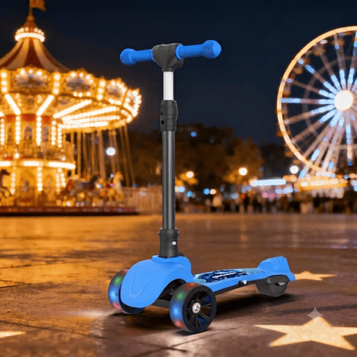 Trotinete infantil 3 rodas HEADEER H2 80W 8kmh Cor Azul
