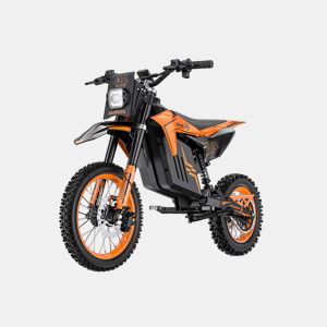Moto elétrica HillMiles MilePop 1 48V25Ah freio disco laranja
