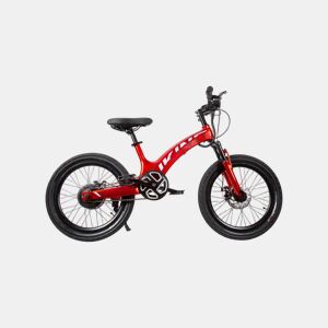 Motociclo elétrico autoequilibrado JKING C8 - Motor 250W Bateria 29.4V9AH 20x2.5 Travões de disco duplos - Vermelho