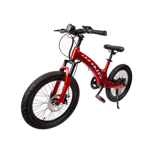 Motociclo elétrico autoequilibrado JKING C8 - Motor 250W Bateria 29.4V9AH 20x2.5 Travões de disco duplos - Vermelho Motociclo elétrico autoequilibrado JKING C8 - Motor 250W Bateria 29.4V9AH 20x2.5 Travões de disco duplos - Vermelho