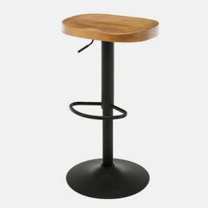 Banco de bar - Design moderno, assento alto para o pequeno-almoço e a cozinha - Madeira