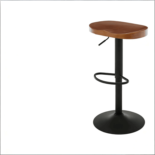 Banco de bar 38 x 33 cm u2013 estilo moderno, cadeira alta para o pequeno-almoƧo e para a sala de jantar u2013 castanho Banco de bar 38 x 33 cm u2013 estilo moderno, cadeira alta para o pequeno-almoƧo e para a sala de jantar u2013 castanho