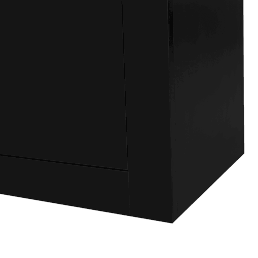 Móvel TV 160 cm adequado para TV de 70u201D - com LED - 2 portas 2 gavetas 3 compartimentos abertos - Preto Móvel TV 160 cm adequado para TV de 70u201D - com LED - 2 portas 2 gavetas 3 compartimentos abertos - Preto