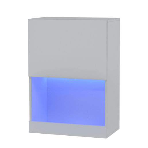 Conjunto de móveis para TV 175x39x34 cm - Conjunto completo com LED, Hochglanz, para TVs de até 80, Branco Conjunto de móveis para TV 175x39x34 cm - Conjunto completo com LED, Hochglanz, para TVs de até 80, Branco