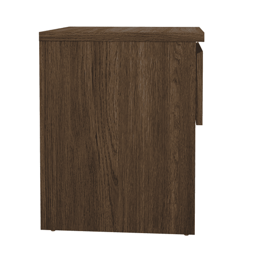 Sil Mesa de Cabeceira 1 Gaveta Narbonne Oak 41x40x50 cm  Mesa Auxiliar para Quarto com Prateleira Aberta e Design Moderno