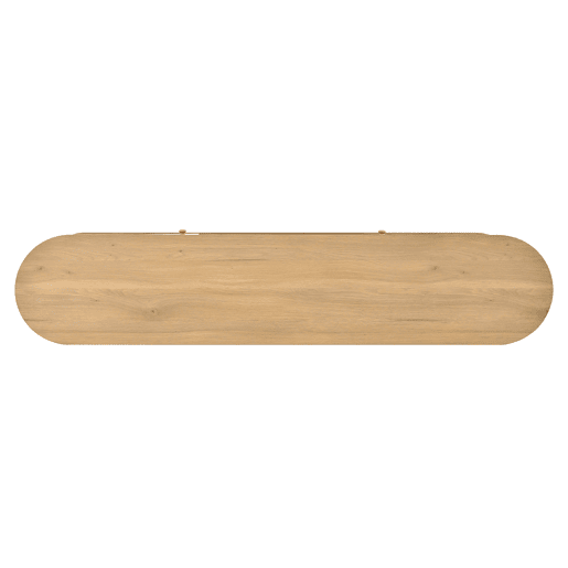 Móvel de TV - Design moderno - Com gavetas de rattan, prateleiras abertas e pés metálicos com acabamento em madeira - Natural Móvel de TV - Design moderno - Com gavetas de rattan, prateleiras abertas e pés metálicos com acabamento em madeira - Natural