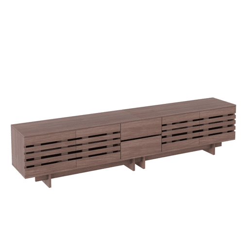 Móvel de TV moderno 200 x 39,5 x 55 cm u2013 para televisores até 80 polegadas, 4 portas basculantes, 2 gavetas, 6 compartimentos de arrumação, sala de estar e quarto u2013 cor de nogueira Móvel de TV moderno 200 x 39,5 x 55 cm u2013 para televisores até 80 polegadas, 4 portas basculantes, 2 gavetas, 6 compartimentos de arrumação, sala de estar e quarto u2013 cor de nogueira