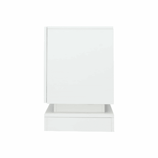 Móvel de TV moderno com LED colorido - adequado para TV de 70u201D - 2 portas e 3 prateleiras - Branco Móvel de TV moderno com LED colorido - adequado para TV de 70u201D - 2 portas e 3 prateleiras - Branco