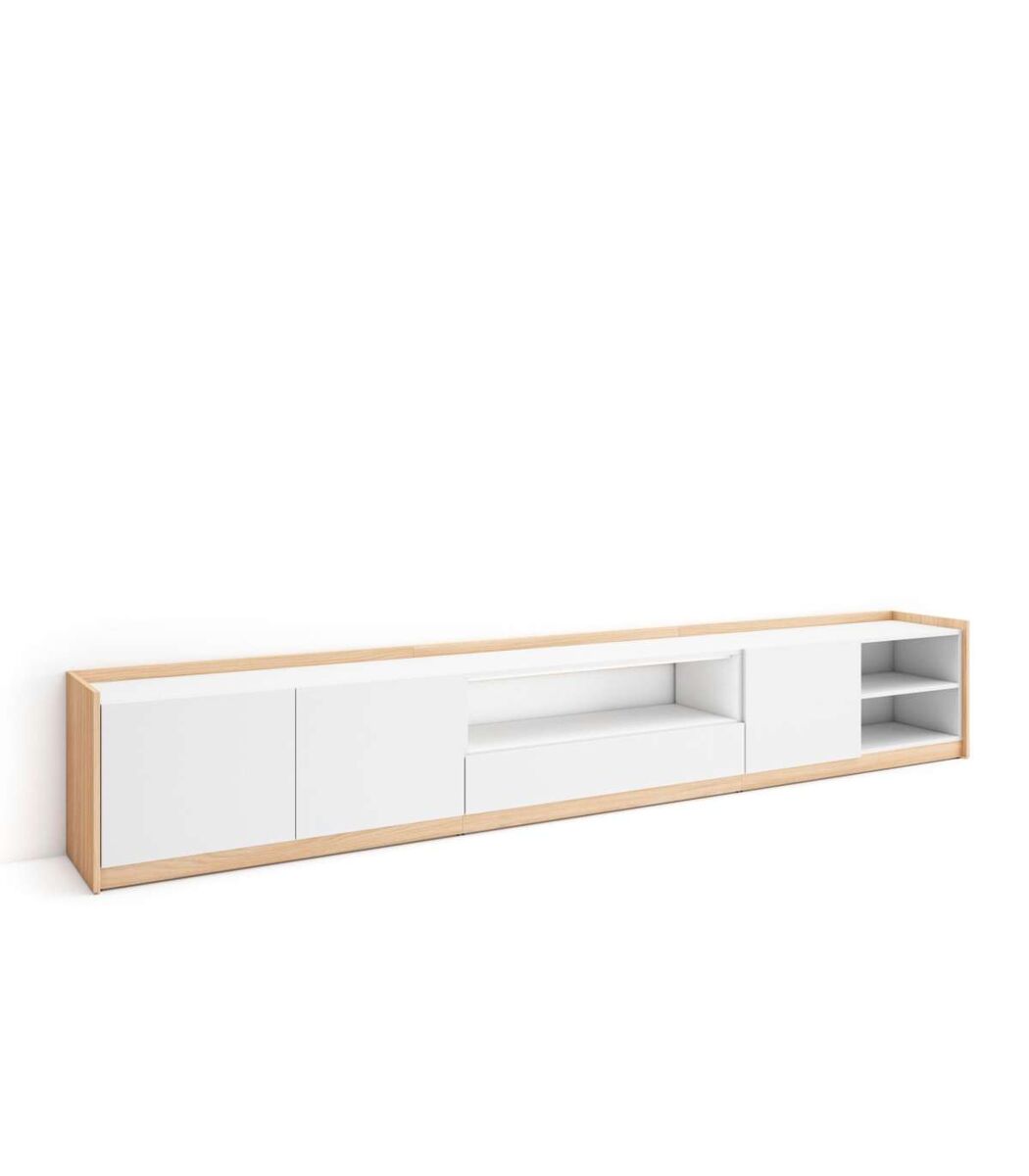 Mueble TV Fuengirola-02 con almacenamiento para salón 310