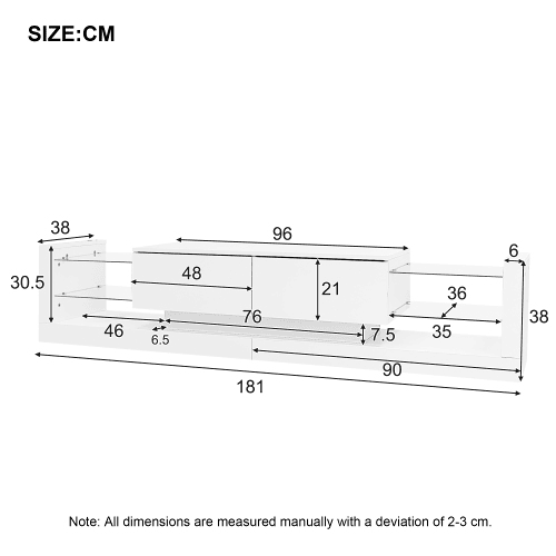 Conjunto de móveis para TV com alto brilho - Móvel para TV + mesa de sala, conjunto para parede da sala, móvel para TV com alto brilho, branco Conjunto de móveis para TV com alto brilho - Móvel para TV + mesa de sala, conjunto para parede da sala, móvel para TV com alto brilho, branco