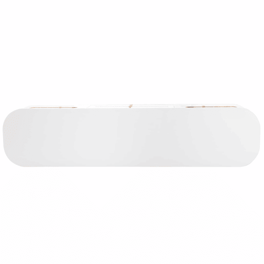 Suporte para TV em madeira maciça e rotim 170 cm - 2 gavetas e 2 portas - estilo rústico - natural Suporte para TV em madeira maciça e rotim 170 cm - 2 gavetas e 2 portas - estilo rústico - natural