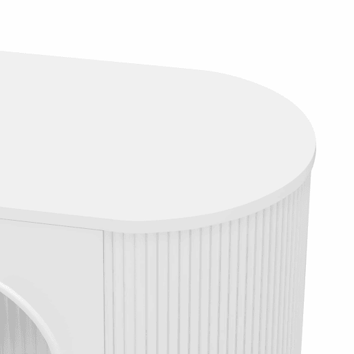 Móvel de TV Lowboard - Com portas de vidro, móveis práticos para arrumação na sala, com puxadores e pés dourados - Branco+Dourado Móvel de TV Lowboard - Com portas de vidro, móveis práticos para arrumação na sala, com puxadores e pés dourados - Branco+Dourado