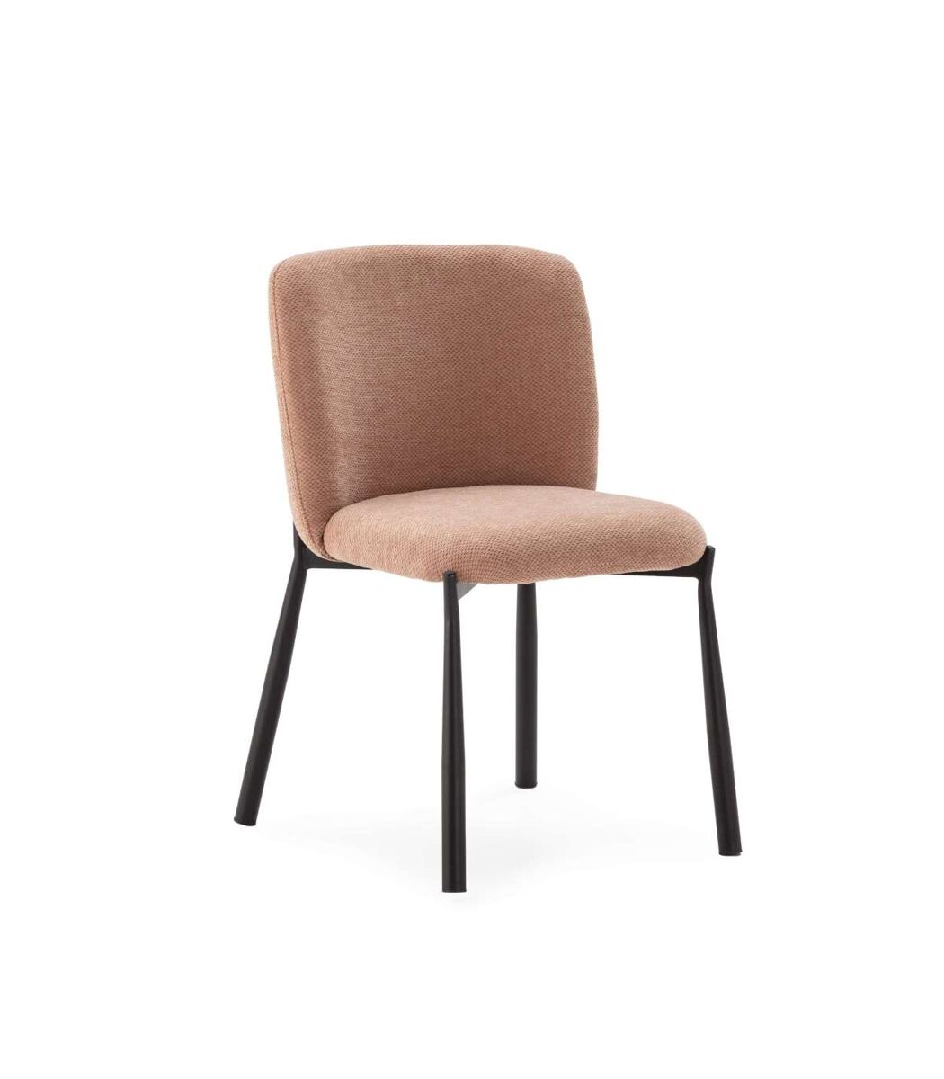 Pack de 2 sillas Iria tapizado textil diseño moderno