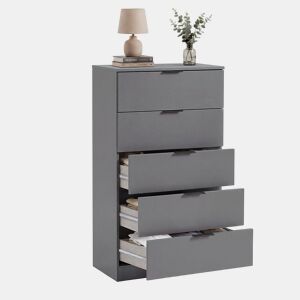 Cómoda Akari Gris Grafito 60 x 110 x 40 cm