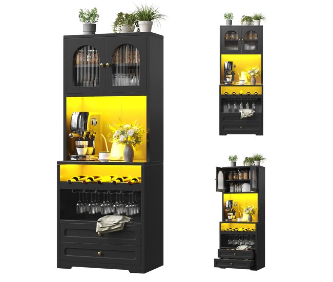 Armario de cocina con 2 puertas y 2 cajones 70