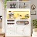 Armario de cocina con 5 puertas y 3 cajones 120 Armario de cocina con 5 puertas y 3 cajones 120 Blanco