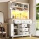 Armario de cocina con 4 puertas y 6 cajones 104 Armario de cocina con 4 puertas y 6 cajones 104 Blanco