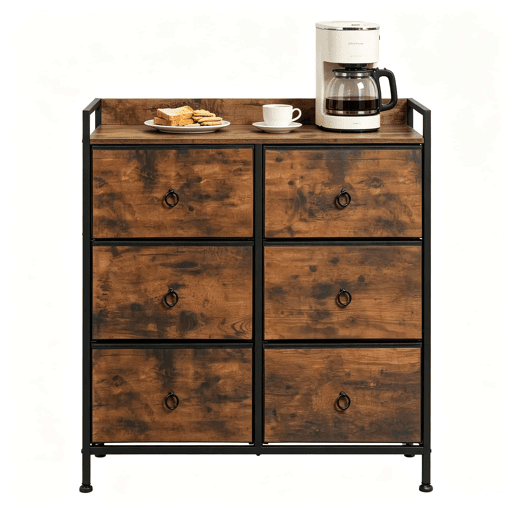 Armário de entrada 80 x 29 x 78 cm u2014 robusto, com arrumação multifuncional e estilo rústico u2014 preto e castanho rústico Armário de entrada 80 x 29 x 78 cm u2014 robusto, com arrumação multifuncional e estilo rústico u2014 preto e castanho rústico