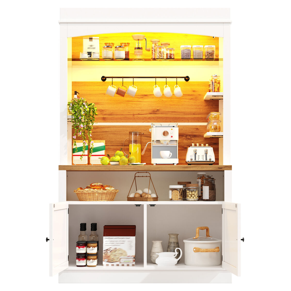Armario de cocina con 2 puertas 107 Blanco