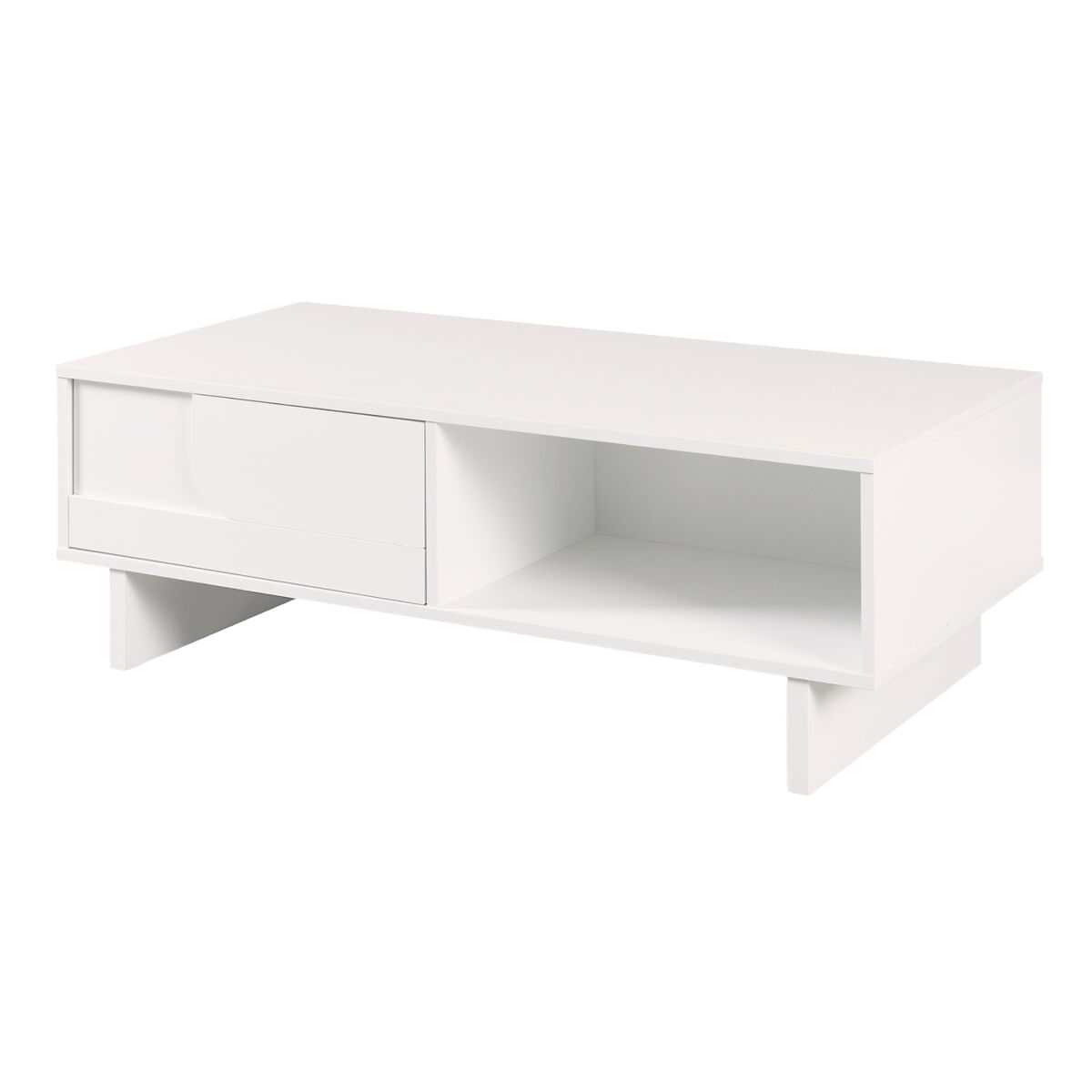 Mesa de centro Katanshumn cajón + compartimentos [en.casa] 110x55