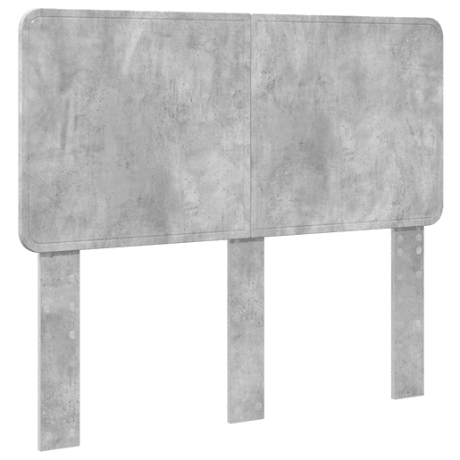 Estrutura de Cama de casal moderno com cabeceira Concreto 120 x 200 cm Estrutura de Cama de casal moderno com cabeceira Concreto 120 x 200 cm