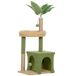 Árbol para Gato Terciopelo de Teddy, Aglomerado de Madera PawHut Árbol para Gato Terciopelo de Teddy, Aglomerado de Madera PawHut Verde
