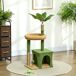 Árbol para Gato Terciopelo de Teddy, Aglomerado de Madera PawHut Árbol para Gato Terciopelo de Teddy, Aglomerado de Madera PawHut Verde