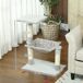 Árbol para Gato Aglomerado de Madera, Felpa, Sisal PawHut Árbol para Gato Aglomerado de Madera, Felpa, Sisal PawHut Gris
