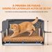 Arenero para Gato Acero Inoxidable, PP PawHut Arenero para Gato Acero Inoxidable, PP PawHut Gris