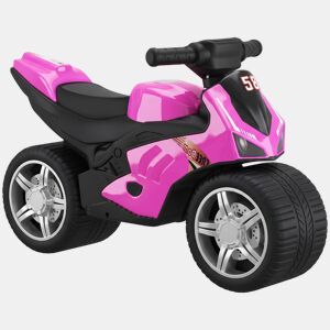 AIYAPLAY Bicicleta de Equilíbrio sem Pedais, Motocicleta Correpasinhos com Música e Rodas Extra Largas, para Crianças dos 18 aos 36 Meses, Rosa