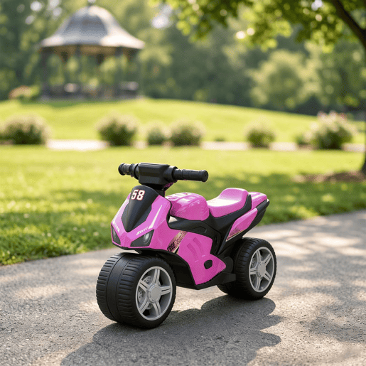 AIYAPLAY Bicicleta de Equilíbrio sem Pedais, Motocicleta Correpasinhos com Música e Rodas Extra Largas, para Crianças dos 18 aos 36 Meses, Rosa AIYAPLAY Bicicleta de Equilíbrio sem Pedais, Motocicleta Correpasinhos com Música e Rodas Extra Largas, para Crianças dos 18 aos 36 Meses, Rosa