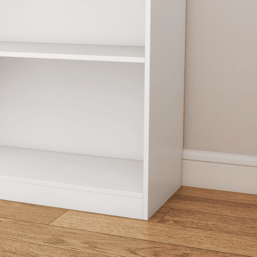 HOMCOM Estante para Livros Alta e Estreita, 6 NÃveis, Painel Perfurado, 2 Gavetas e 8 Compartimentos, 120x30x200 cm, Branco HOMCOM Estante para Livros Alta e Estreita, 6 NÃveis, Painel Perfurado, 2 Gavetas e 8 Compartimentos, 120x30x200 cm, Branco