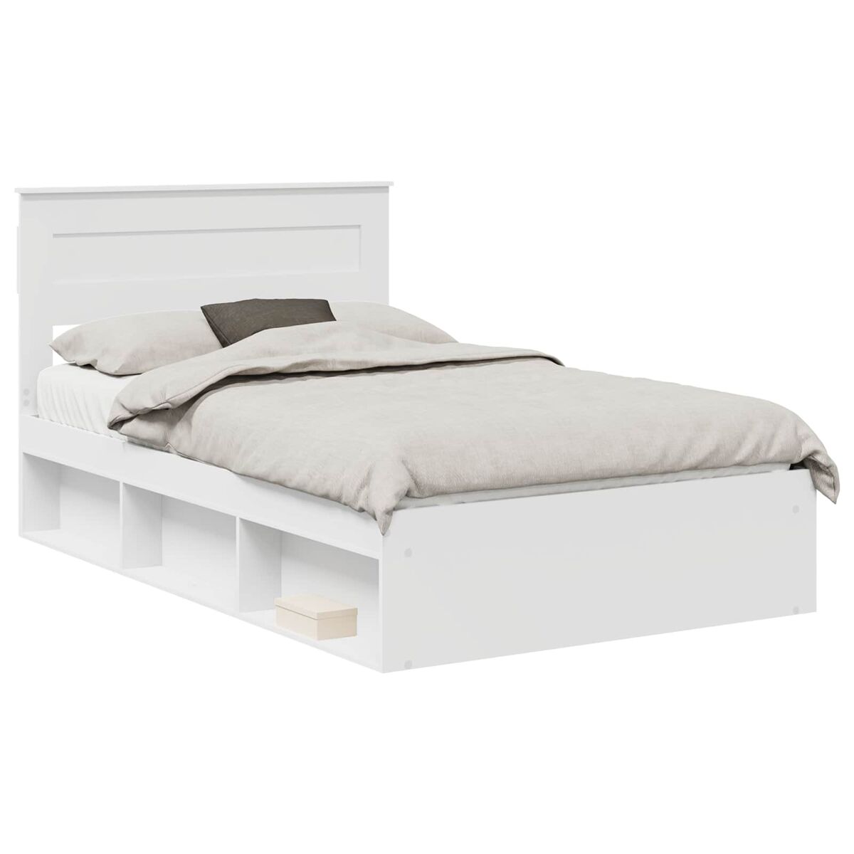 Estructura de cama doble matrimonial - 120 x 190 cm madera de pino macizo