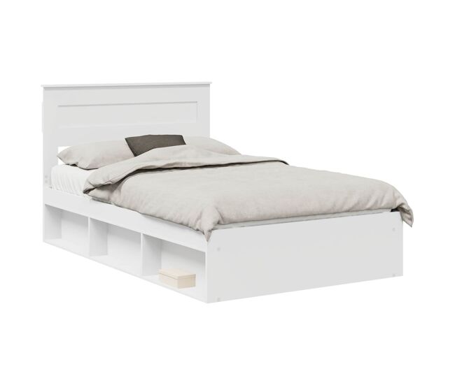 Estructura de cama doble matrimonial - 120 x 190 cm madera de pino macizo