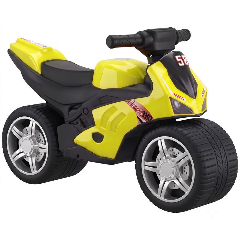 Aiyaplay bicicleta sin pedales, moto correpasillos con música y ruedas extra anchas, bicicleta de equilibrio para niños y niñas de 18 a 36 meses,