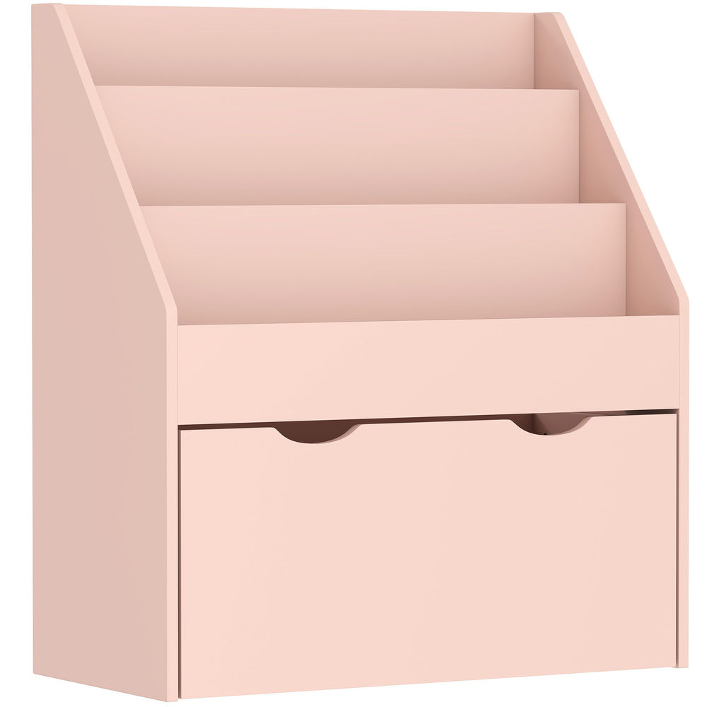 Aiyaplay estantería de juguetes con 3 compartimentos, librería infantil, caja de juguetes móvil, cajón con ruedas, multifuncioanl, para dormitorio,