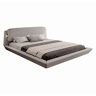Cama com estrado Quarto de dormir Cinzento 209x178x79 LED Diana Muebles Bonitos