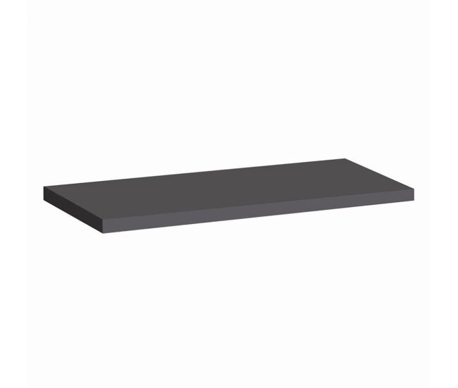 Estante de pared salón comedor gris 60x20x2,2 berit muebles bonitos