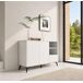 Aparador Salón comedor 2 puertas 1 cajón Iris Muebles Bonitos 110 Aparador Salón comedor 2 puertas 1 cajón Iris Muebles Bonitos 110 Blanco