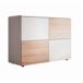 Aparador Salón comedor 2 puertas Zoel Muebles Bonitos 90 Aparador Salón comedor 2 puertas Zoel Muebles Bonitos 90 Blanco/ Madera