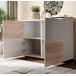 Aparador Salón comedor 2 puertas Zoel Muebles Bonitos 90 Aparador Salón comedor 2 puertas Zoel Muebles Bonitos 90 Blanco/ Madera