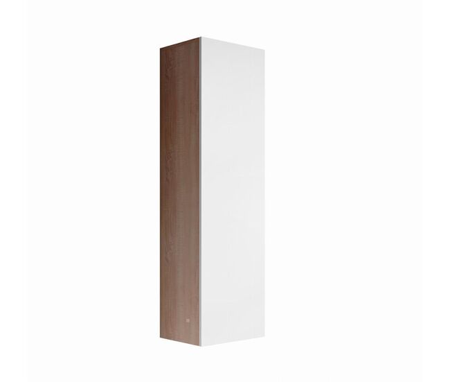 Armario colgante salón comedor sonoma/blanco 40x29x165 1 puerta eliot muebles bonitos