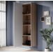 Armario colgante Salón comedor 1 puerta Eliot Muebles Bonitos 40 Armario colgante Salón comedor 1 puerta Eliot Muebles Bonitos 40 Blanco/ Madera
