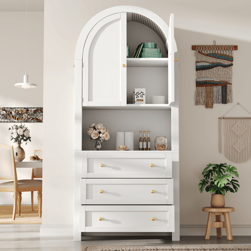 Armário de cozinha de mdf com 2 portas e 3 gavetas,branco Armário de cozinha de mdf com 2 portas e 3 gavetas,branco