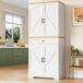 Armario de cocina con 4 puertas y 1 cajón Armario de cocina con 4 puertas y 1 cajón Blanco/ Madera