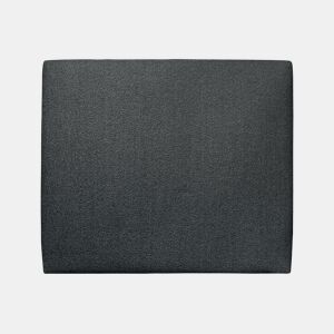 Cabeceira Ascot Lisa Negra 120 x 80 cm - Indream