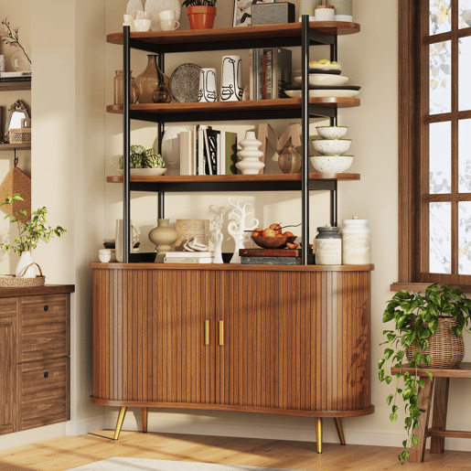 Armário de cozinha de mdf com 2 portas,madeira escura